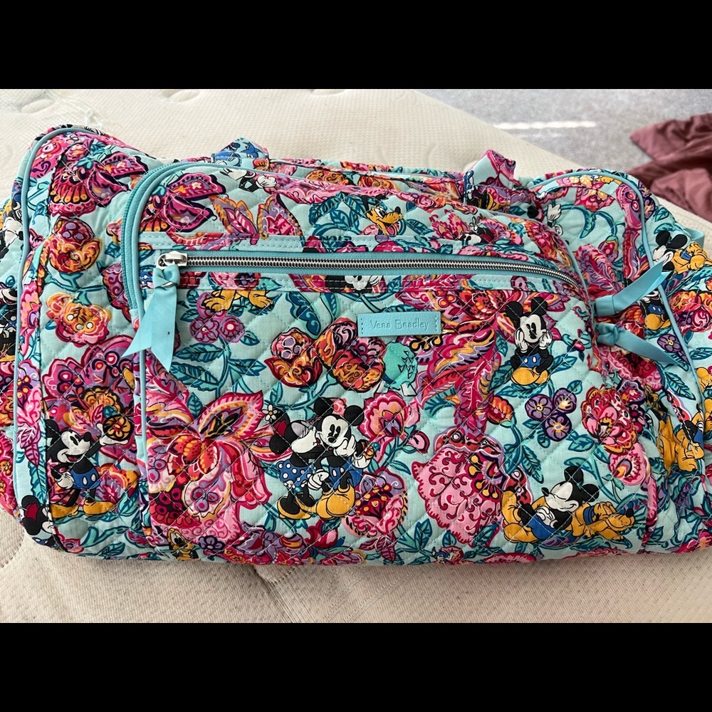 Vera Bradley Disney weekender bag